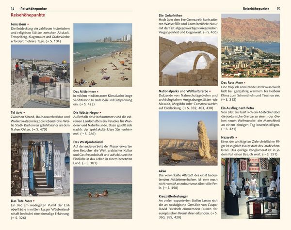 Produktbild: TRESCHER Reisef&uuml;hrer Israel und Pal&auml;stina