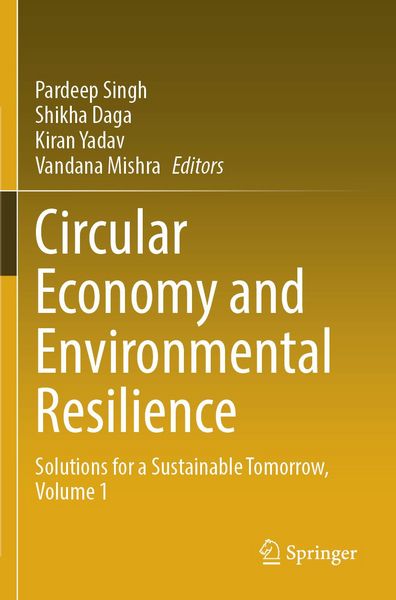 Produktbild: Circular Economy and Environmental Resilience