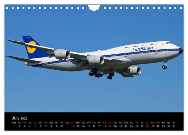 Produktbild: World of Planes (Wall Calendar 2026 DIN A4 landscape), CALVENDO 12 Month Wall Calendar