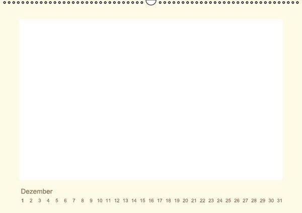 Produktbild: Immerw&auml;hrender Kalender zum selber Gestalten (Wandkalender immerw&auml;hrend DIN A3 quer)