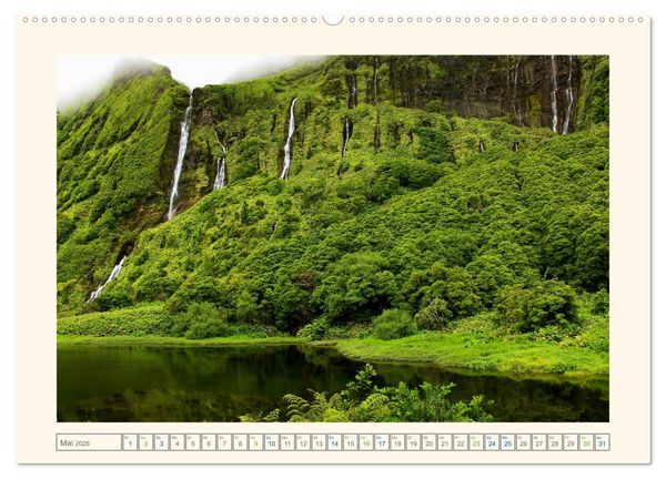 Produktbild: Archipel der Azoren im Nordatlantik (Wandkalender 2026 DIN A2 quer), CALVENDO Monatskalender