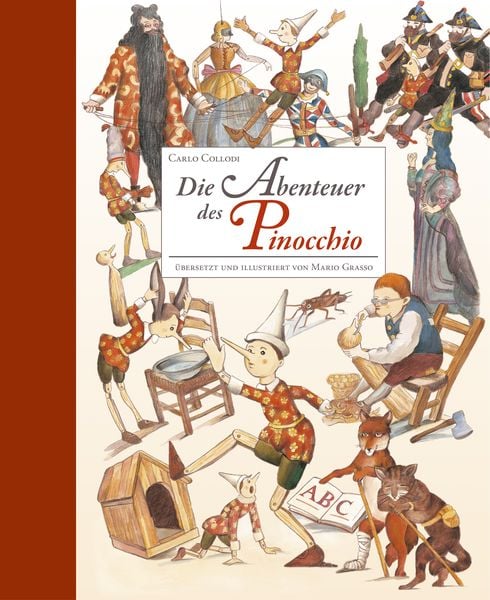 Die Abenteuer des Pinocchio (Hausbücher bei annette betz, Bd.), Gebundene Ausgabe von Carlo Collodi, Annette Betz im Ueberreuter Verlag,