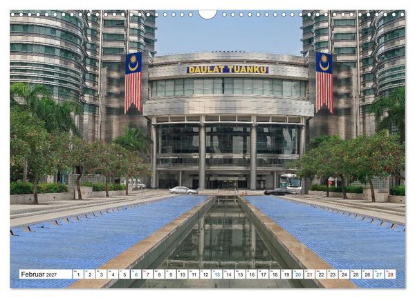 Produktbild: Malaysia &ndash; Zwischen Regenwald, Tempeln und Skyline von Kuala Lumpur (Wandkalender 2027 DIN A3 quer), CALVENDO Monatskalender