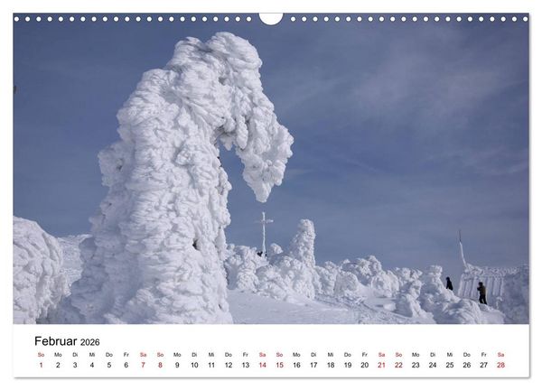 Produktbild: Gipfelkreuze im B&ouml;hmerwald (Wandkalender 2026 DIN A3 quer), CALVENDO Monatskalender
