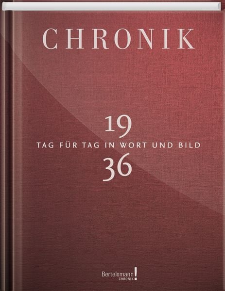 Produktbild: Jubil&auml;umschronik 1936