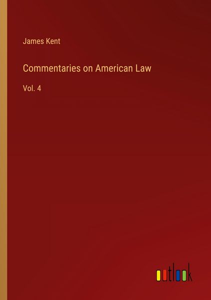 Produktbild: Commentaries on American Law