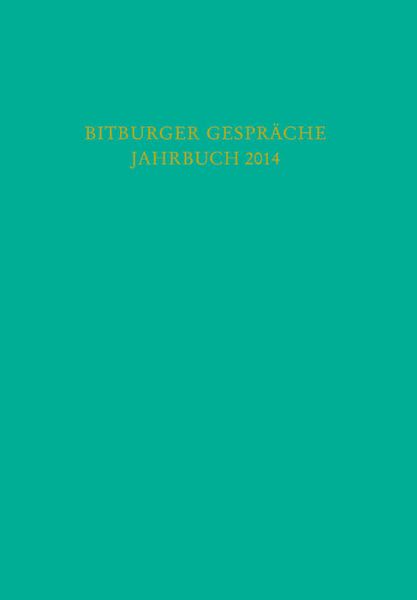 Produktbild: Bitburger Gespr&auml;che Jahrbuch 2014
