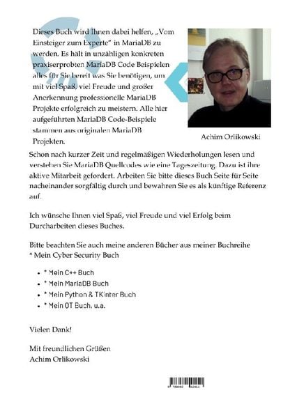 Produktbild: Mein MariaDB Buch