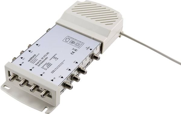 Produktbild: Renkforce RF-STS-360 SAT Multischalter Eing&auml;nge (Multischalter): 5 (4 SAT/1 terrestrisch) Teilnehmer-Anzahl: 6 Quad-LNB-tauglich