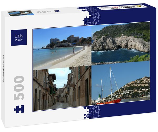 Produktbild: Lais Puzzle Collage Mallorca 500 Teile