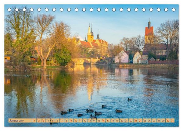 Produktbild: Merseburg - Meine Domstadt an der Saale (Tischkalender 2027 DIN A5 quer), CALVENDO Monatskalender