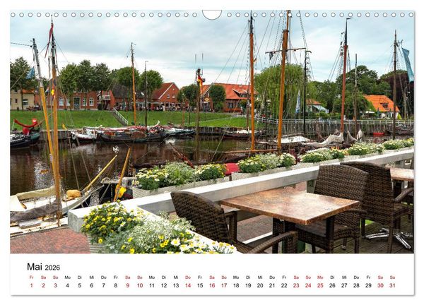 Produktbild: Wilhelmshaven und Umland - Idyllische Motive von H&auml;fen, Meer und Landschaft (Wandkalender 2026 DIN A3 quer), CALVENDO Monatskalender