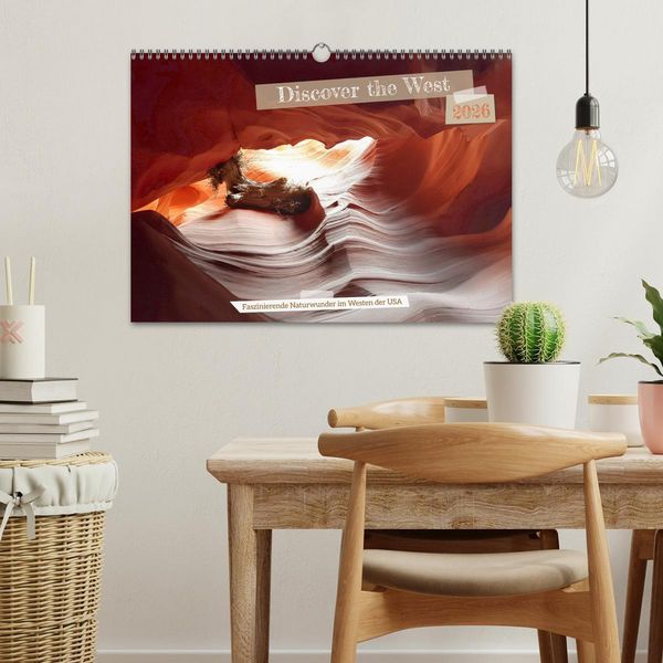 Produktbild: Discover the West (Wandkalender 2026 DIN A3 quer), CALVENDO Monatskalender