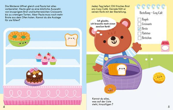Produktbild: Cosy-Stickerwelt: Ein Tag in der B&auml;ckerei