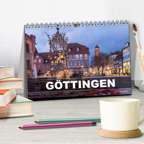 Produktbild: Niedersachsen - G&ouml;ttingen (Tischkalender 2026 DIN A5 quer), CALVENDO Monatskalender