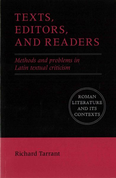 Produktbild: Texts, Editors, and Readers