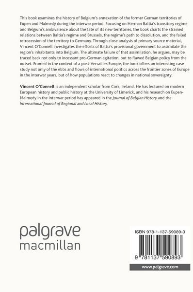 Produktbild: The Annexation of Eupen-Malmedy