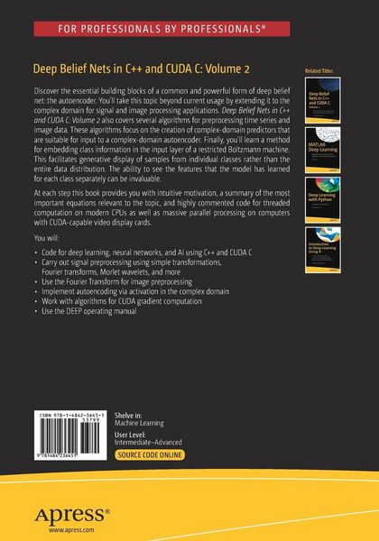 Produktbild: Deep Belief Nets in C++ and CUDA C: Volume 2