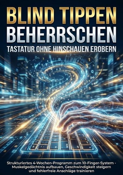Produktbild: Blind Tippen Beherrschen: Tastatur Ohne Hinschauen Erobern