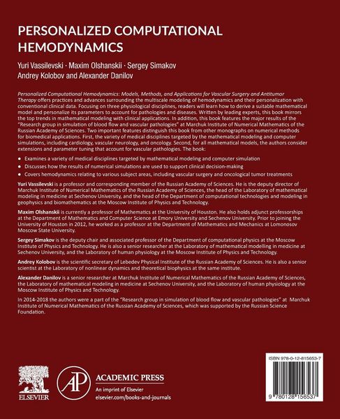 Produktbild: Personalized Computational Hemodynamics