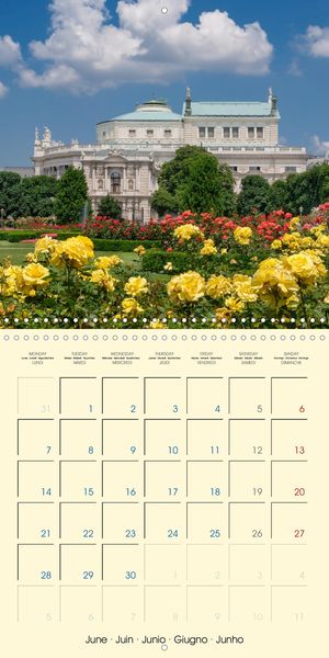Produktbild: Heindl, K: Beautiful Vienna (Wall Calendar 2021 300 &times; 300 mm