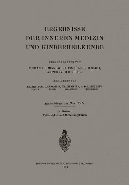 Produktbild: Fettleibigkeit und Entfettungskuren