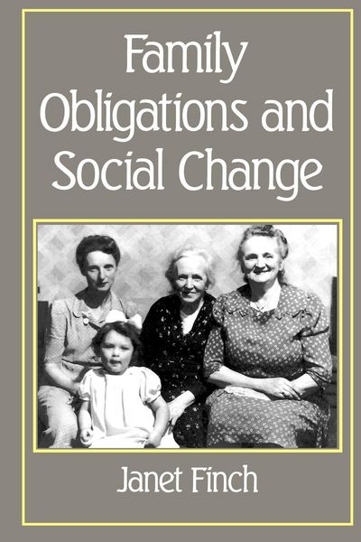 Produktbild: Family Obligations and Social Change