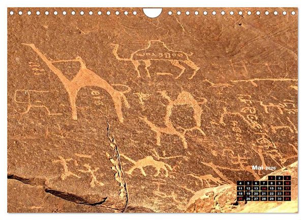 Produktbild: Jordanien. K&ouml;nigreich in der W&uuml;ste (Wandkalender 2026 DIN A4 quer), CALVENDO Monatskalender