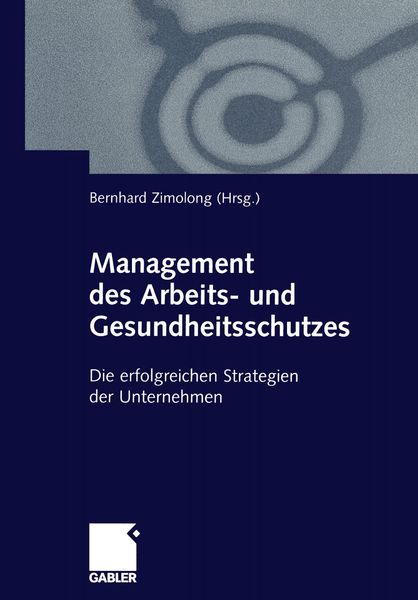 Produktbild: Management des Arbeits- und Gesundheitsschutzes