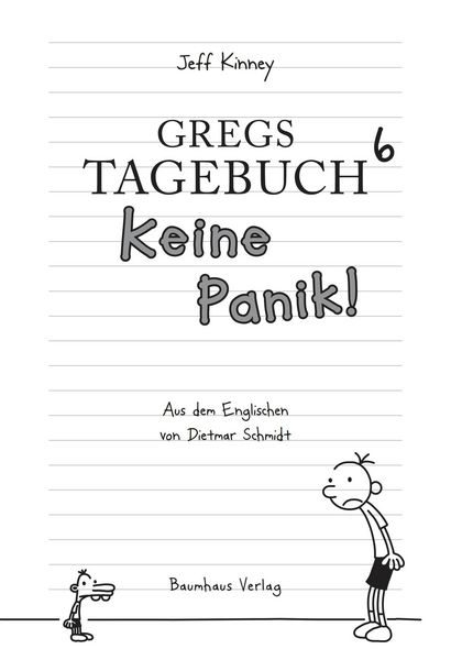 Produktbild: Keine Panik! / Gregs Tagebuch Band 6