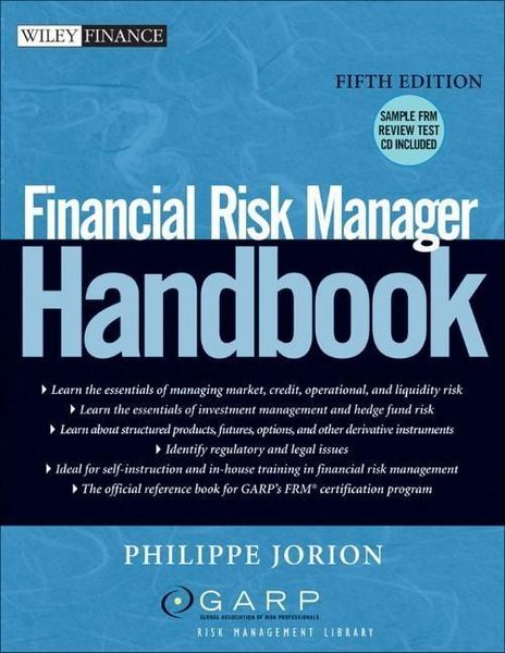 Produktbild: Financial Risk Manager Handbook