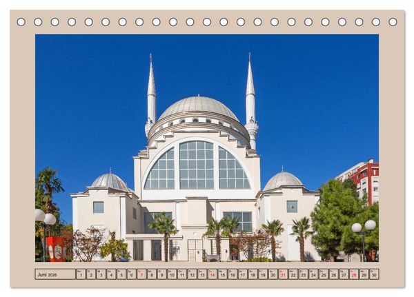 Produktbild: Shkodra &ndash; Perle im Norden Albaniens (Tischkalender 2026 DIN A5 quer), CALVENDO Monatskalender