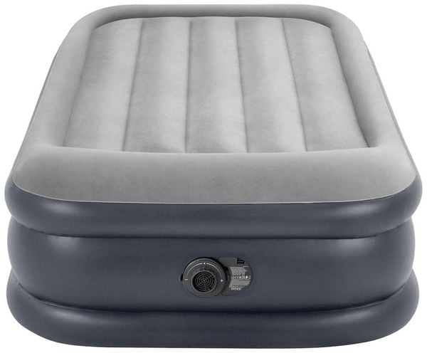 Produktbild: Intex 64132ND DuraBeam PillowRestRaised Luftbett (L x B x H) 191 x 99 x 42cm Grau