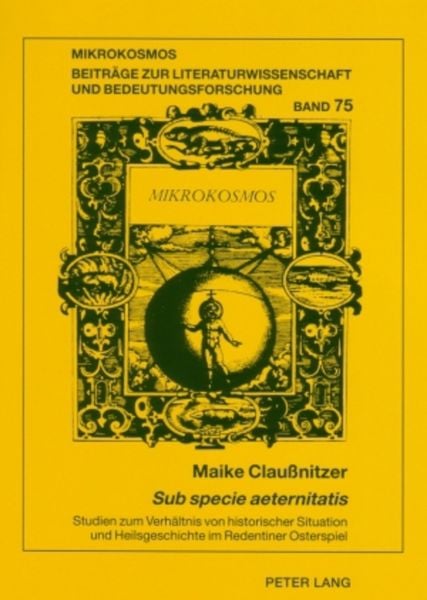 Produktbild: &laquo;Sub specie aeternitatis&raquo;