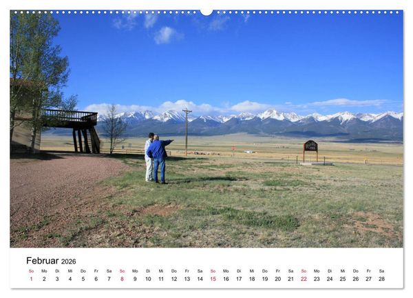 Produktbild: Colorado, USA - Ausflugsziele rund um Colorado Springs (hochwertiger Premium Wandkalender 2026 DIN A2 quer), Kunstdruck in Hochglanz