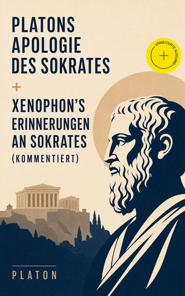 Produktbild: Platons Apologie des Sokrates + Xenophon's Erinnerungen an Sokrates (Kommentiert)