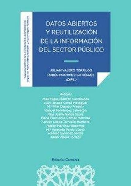 Produktbild: Datos Abiertos Y Reutilizaci&oacute;n De La Informaci&oacute;n Del Sector P&uacute;blico