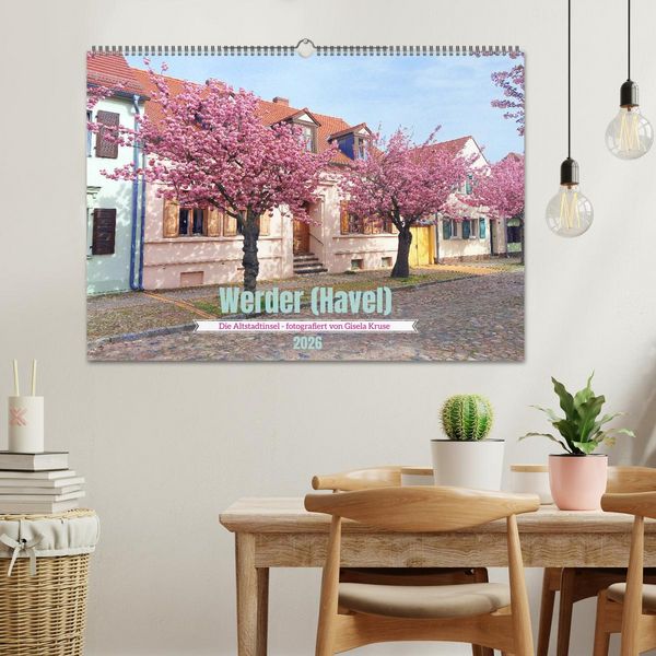 Produktbild: Werder (Havel) - Die Altstadtinsel (Wandkalender 2026 DIN A2 quer), CALVENDO Monatskalender