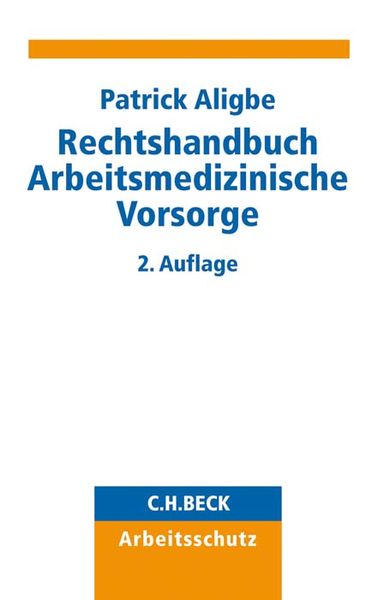 Produktbild: Rechtshandbuch Arbeitsmedizinische Vorsorge
