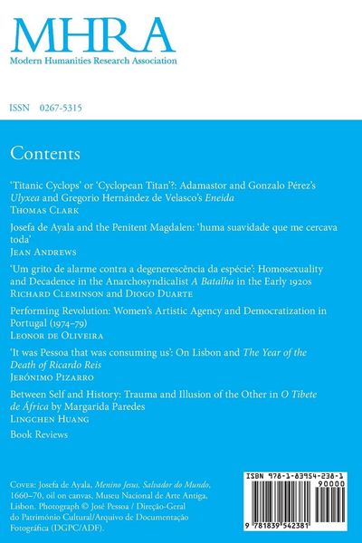 Produktbild: Portuguese Studies 38
