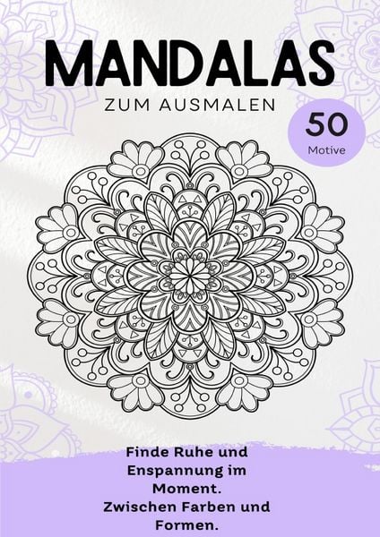 Mandalas zum Ausmalen für Erwachsene, Taschenbuch von Michaela Möllers, Epubli, 9783565124954
