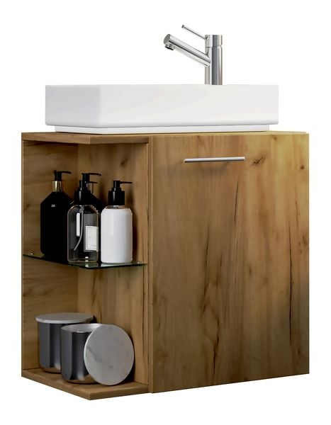 2-tlg Gäste WC Waschplatz Bad Waschtisch Hausa