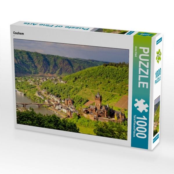 Produktbild: CALVENDO Puzzle Cochem | 1000 Teile Lege-Gr&ouml;&szlig;e 64x48cm Foto-Puzzle f&uuml;r gl&uuml;ckliche Stunden