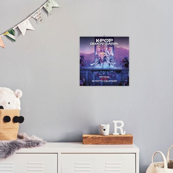 Produktbild: KPop Demon Hunters Broschurkalender 2027