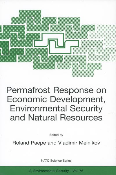 Produktbild: Permafrost Response on Economic Development, Environmental Security and Natural Resources
