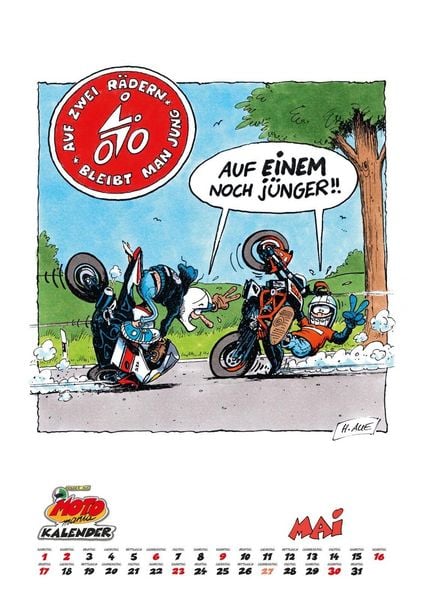 Produktbild: MOTOmania Kalender 2027: Monatskalender im Gro&szlig;format