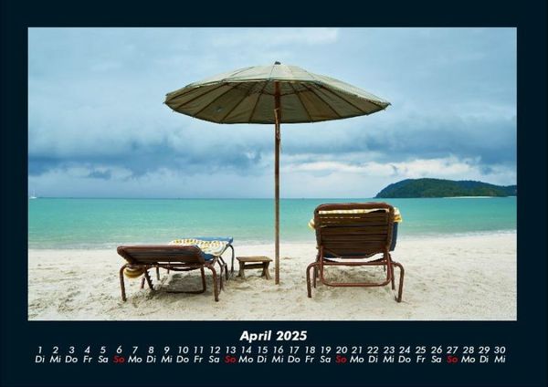 Produktbild: Str&auml;nde der Welt 2025 Fotokalender DIN A4