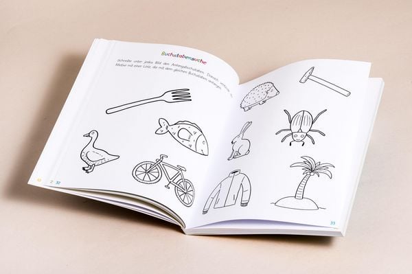 Produktbild: Mein kunterbuntes Buch der Buchstaben und Zahlen. Spielerisch das Alphabet und die Zahlen von 1 bis 20 lernen. F&uuml;r Vorschulkinder ab 5 Jahren