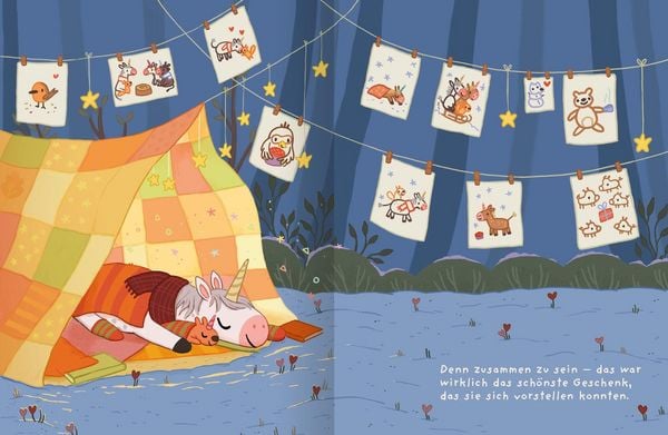 Produktbild: Ein Einhorn namens Oktober feiert Weihnachten