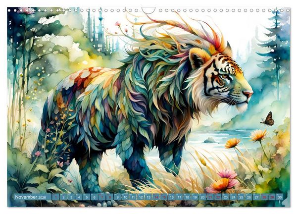 Produktbild: Liebenswerte Kreaturen (Wandkalender 2026 DIN A3 quer), CALVENDO Monatskalender